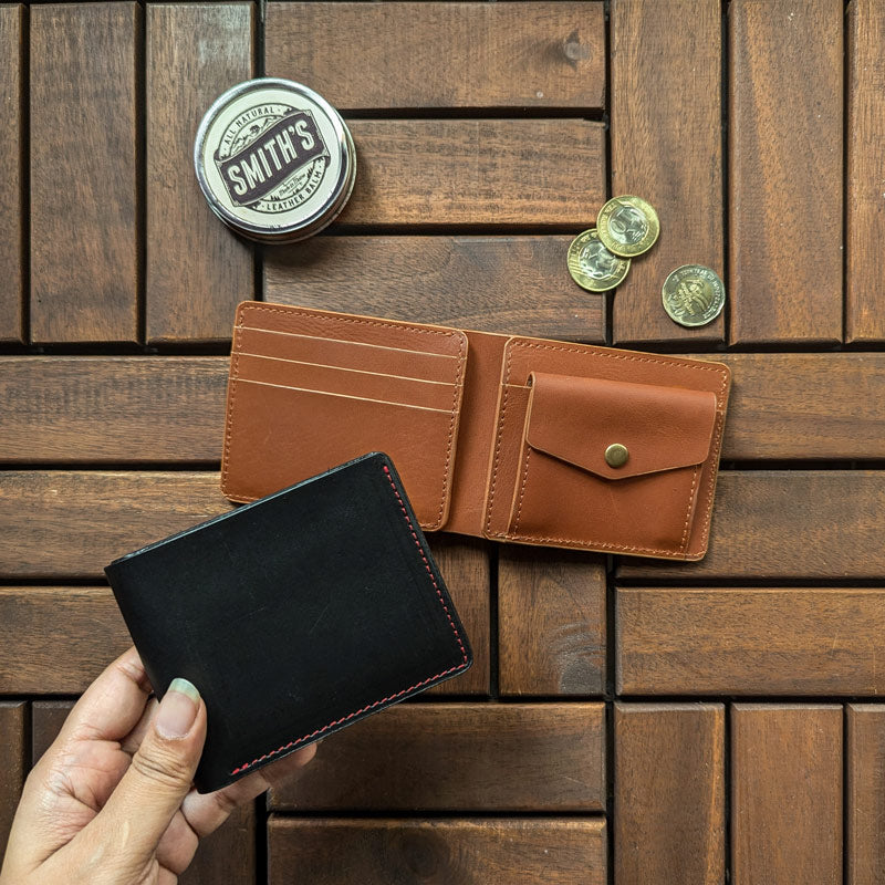 Classic Bi-Fold Wallets w/ Coin Pocket