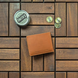 Classic Bi-Fold Wallet - Honey Tan