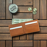 Classic Bi-Fold Wallet - Honey Tan