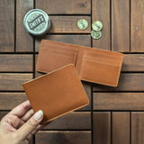 Classic Bi-Fold Wallet - Honey Tan