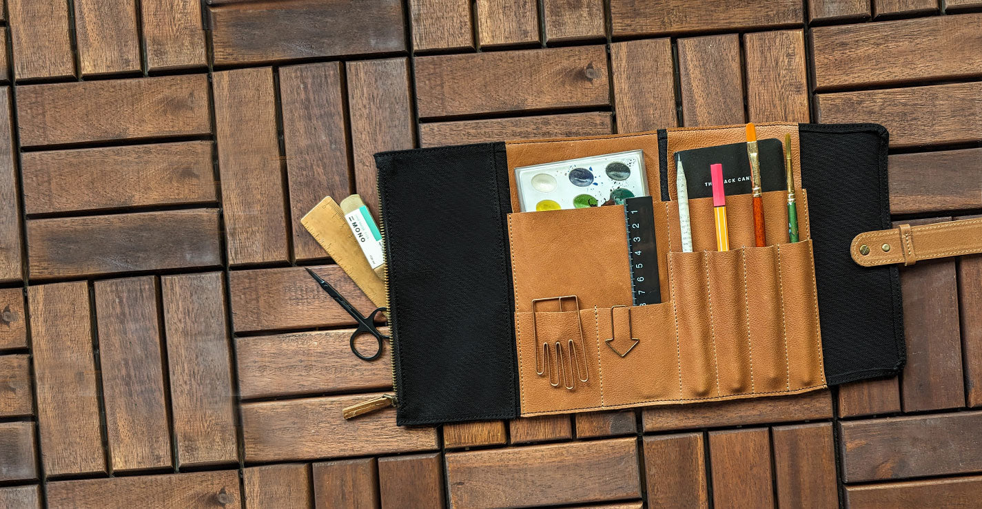 Buy Handcrafted Leather Products Online from theblackcanvas.in