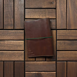 RS // Cognac Brown & Tropical Green TN Journal Cover - A6