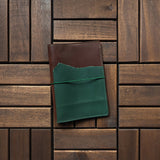 RS // Cognac Brown & Tropical Green TN Journal Cover - A6