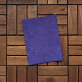 RS // Violet & Nude Suede Journal Cover - A5