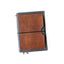 Dusty Blue w/ Tan Pocket TBC Travellers Journal | A5 - The Black Canvas